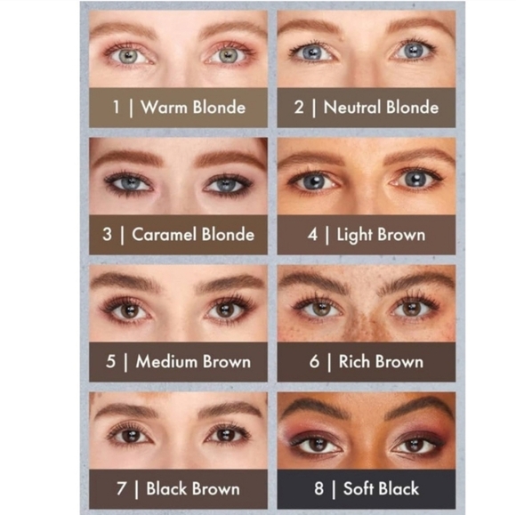 Huda Beauty Bomb Brows Full 'N Fluffy Fiber Gel: Rich Brown, 4.5ml, NIB - Picture 3 of 6